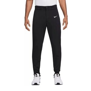 Nike Baseball Pants Black White Full Length - Medium